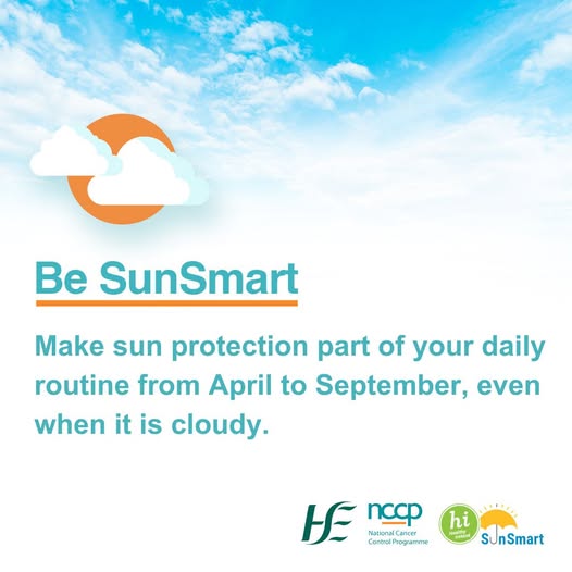 Remember to 'Be SunSmart' this bank holiday weekend!