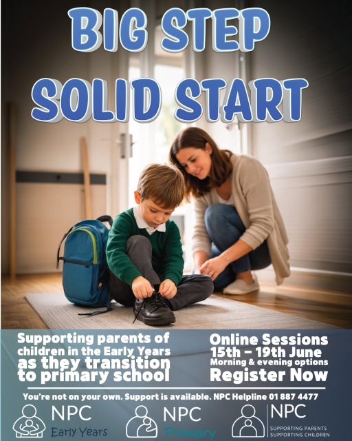 📘 𝗕𝗜𝗚 𝗦𝗧𝗘𝗣. 𝗦𝗢𝗟𝗜𝗗 𝗦𝗧𝗔𝗥𝗧.

𝗦𝘂𝗽𝗽𝗼𝗿𝘁𝗶𝗻𝗴 𝗬𝗼𝘂𝗿 𝗖𝗵𝗶𝗹𝗱’𝘀 𝗧𝗿𝗮𝗻𝘀𝗶𝘁𝗶𝗼𝗻 𝗳𝗿𝗼𝗺 𝗣𝗿𝗲𝘀𝗰𝗵𝗼𝗼𝗹 𝘁𝗼 𝗣𝗿𝗶𝗺𝗮𝗿𝘆 𝗦𝗰𝗵𝗼𝗼𝗹
𝗝𝘂𝗻𝗲 𝟮𝟬𝟮𝟲

The move from preschool to primary school is one of the most significant milestones in a child’s early years, for children and parents alike.

Children don’t arrive at primary school as blank slates. They bring with them the learning, confidence, relationships and skills they’ve already developed through their Early Years experience. This transition is about building on those strong foundations, not starting from scratch.

To support parents and childcare providers during this important time, the 𝗡𝗮𝘁𝗶𝗼𝗻𝗮𝗹 𝗣𝗮𝗿𝗲𝗻𝘁𝘀 𝗖𝗼𝘂𝗻𝗰𝗶𝗹 (#𝗡𝗣𝗖) is offering 𝗳𝗿𝗲𝗲 𝗼𝗻𝗹𝗶𝗻𝗲 𝗶𝗻𝗳𝗼𝗿𝗺𝗮𝘁𝗶𝗼𝗻 𝘀𝗲𝘀𝘀𝗶𝗼𝗻𝘀 during the week of 𝟭𝟱 𝗝𝘂𝗻𝗲 𝟮𝟬𝟮𝟲.

👶 𝗜𝗻 𝘁𝗵𝗲𝘀𝗲 𝘀𝗲𝘀𝘀𝗶𝗼𝗻𝘀, 𝘆𝗼𝘂’𝗹𝗹 𝗲𝘅𝗽𝗹𝗼𝗿𝗲:
• How to emotionally prepare children for the transition
• Building resilience and confidence
• Strengthening the relationship between parents, providers and children
• Supporting children to feel secure and ready for their next step

🗓 𝗦𝗲𝘀𝘀𝗶𝗼𝗻 𝗱𝗲𝘁𝗮𝗶𝗹𝘀
Week beginning 𝟭𝟱 𝗝𝘂𝗻𝗲 𝟮𝟬𝟮𝟲
Each session lasts approximately 𝟳𝟬 𝗺𝗶𝗻𝘂𝘁𝗲𝘀, including live Q&A.

🕰 𝗔𝘃𝗮𝗶𝗹𝗮𝗯𝗹𝗲 𝘁𝗶𝗺𝗲𝘀:
• 𝟭𝟬𝗮𝗺, 𝗠𝗼𝗻𝗱𝗮𝘆 𝟭𝟱 𝗝𝘂𝗻𝗲
• 𝟳:𝟯𝟬𝗽𝗺, 𝗠𝗼𝗻𝗱𝗮𝘆 𝟭𝟱 𝗝𝘂𝗻𝗲
• 𝟳:𝟯𝟬𝗽𝗺, 𝗪𝗲𝗱𝗻𝗲𝘀𝗱𝗮𝘆 𝟭𝟳 𝗝𝘂𝗻𝗲
• 𝟭𝟬𝗮𝗺, 𝗙𝗿𝗶𝗱𝗮𝘆 𝟭𝟵 𝗝𝘂𝗻𝗲

ℹ️ 𝗣𝗹𝗲𝗮𝘀𝗲 𝗻𝗼𝘁𝗲:
• All sessions cover the same information, choose the time that suits you best
• Sessions are not recorded, to support open and respectful discussion
• We ask all participants to engage respectfully during the session
• Places are limited and allocated on a first-come, first-served basis

👉 𝗥𝗲𝗴𝗶𝘀𝘁𝗲𝗿 𝗵𝗲𝗿𝗲:
https://forms.office.com/e/kitgwpAiZu