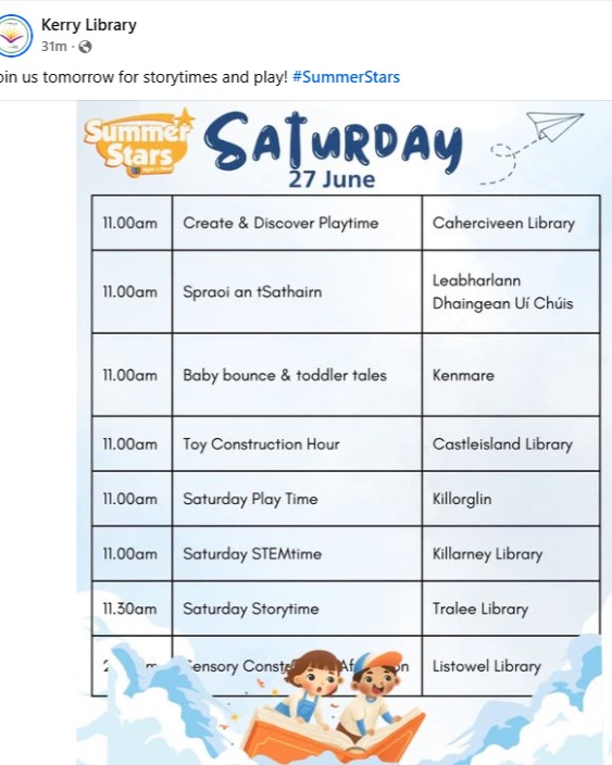 Storytime and play across the county!