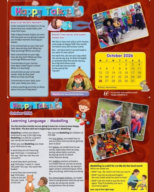 Happy Talk - October
